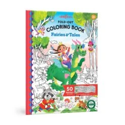 Fold-Out Coloring Book - Fairies And Tales | EeBoo(Fold Out Coloring Book Fairies And Tales Eeboo)