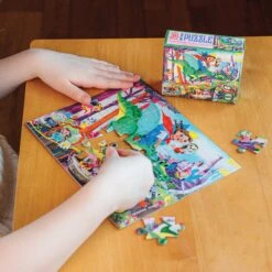 Fairies & Tales Mini Puzzle Assortment | EeBoo(Fairies Tales Mini Puzzle Assortment Eeboo) -Curious Bear Toys Store ASMFYT 689196521089 4 1