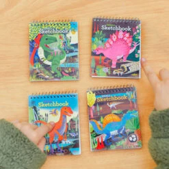 Eeboo Small Sketchbook - Dino(Small Sketchbook Dino) -Curious Bear Toys Store ASSSK4 5 600x d2acd647 d663 42d7 abd4 606cef6b37a5