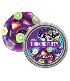 Mini Acai Bowl - 2" Thinking Putty Tin | Crazy Aarons(Mini Acai Bowl 2 Thinking Putty Tin Crazy Aarons) -Curious Bear Toys Store Acai Mini Combo