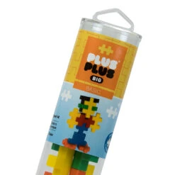 BIG Tube - 15pc Basic Mix | Plus Plus(Big 15pc Basic Mix Tube) -Curious Bear Toys Store BIGTubeBasic 4