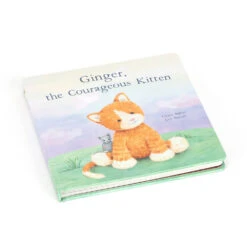 Ginger, The Courageous Kitten Book | Jellycat(Ginger The Courageous Kitten Book Jellycat) -Curious Bear Toys Store BK4CK 4 71226