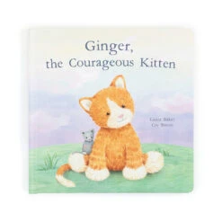 Ginger, The Courageous Kitten Book | Jellycat(Ginger The Courageous Kitten Book Jellycat)