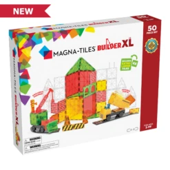 Builder XL 50-Piece Set | Magna-Tiles - LOCAL PICK UP ONLY(Builder Xl 50 Piece Set)
