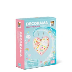 Decorama - Heart Necklace | Tiger Tribe(Decorama Heart Necklace Tiger Tribe) -Curious Bear Toys Store CDU 6 0632 Decorama Heart Necklace 03