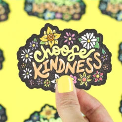 Choose Kindness Vinyl Sticker | Turtle's Soup(Choose Kindness Vinyl Sticker Turtles Soup)