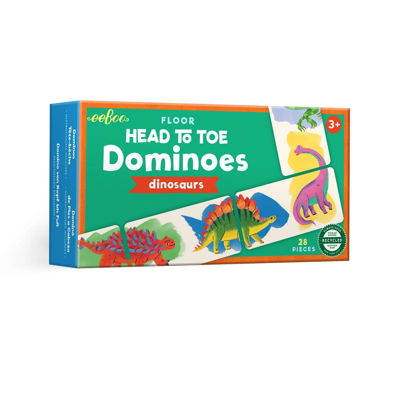 Dinosaur Head To Toe Dominoes | EeBoo(Dinosaur Head To Toe Dominoes Eeboo) 1 Dinosaur Head To Toe Dominoes | EeBoo(Dinosaur Head To Toe Dominoes Eeboo)
