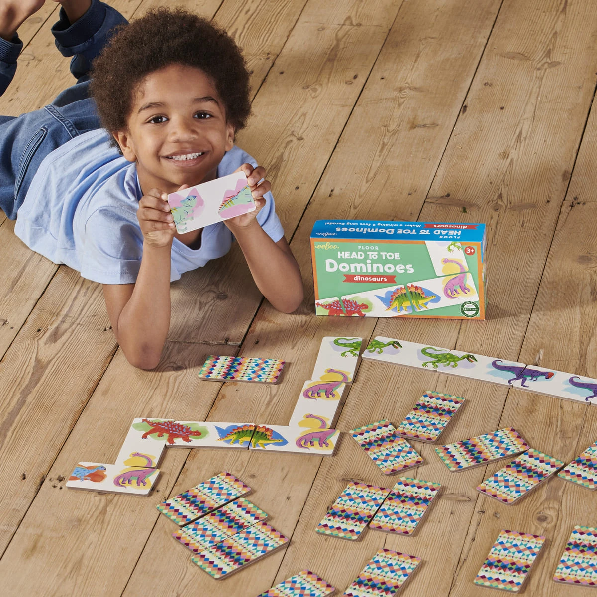 Dinosaur Head To Toe Dominoes | EeBoo(Dinosaur Head To Toe Dominoes Eeboo) 4 Dinosaur Head To Toe Dominoes | EeBoo(Dinosaur Head To Toe Dominoes Eeboo) - Image 4