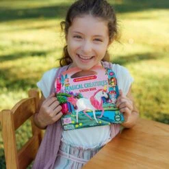 Magical Creatures Shiny Stickers | EeBoo(Magical Creatures Shiny Stickers Eeboo) -Curious Bear Toys Store DSC 0776resize