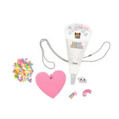 Decorama - Heart Necklace | Tiger Tribe(Decorama Heart Necklace Tiger Tribe) -Curious Bear Toys Store Decorama Heart Necklace contents white