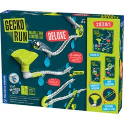 Gecko Run: Marble Run Deluxe Starter Set | Thames & Kosmos(Gecko Run Marble Run Deluxe Starter Set Thames Kosmos)