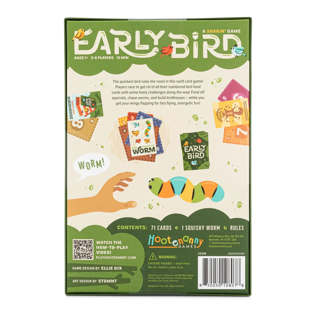 Early Bird Game | Hootenanny Games(Early Bird Game Hootenanny Games) 3 Early Bird Game | Hootenanny Games(Early Bird Game Hootenanny Games) - Image 3