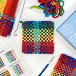 Potholder Loom Traditional Size | Friendly Loom(Traditional Potholder Friendly Loom) -Curious Bear Toys Store F550 Traditional Potholder Kit 3 BH 1800x1800 d023ee72 6e12 4350 ae6b 789e57f14348