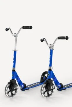 Micro Cruiser LED Scooter: Blue - LOCAL PICK UP ONLY(Micro Cruiser Led Scooter Blue Local Pick Up Only) -Curious Bear Toys Store Final PDP Cruiser LED Blue 4 2048x2048 c7cff541 0944 4ac6 b94e 7286bcc6712d