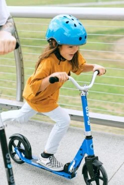 Micro Cruiser LED Scooter: Blue - LOCAL PICK UP ONLY(Micro Cruiser Led Scooter Blue Local Pick Up Only) -Curious Bear Toys Store Final PDP Cruiser LED Blue 5A 2048x2048 7733162f 2b28 4014 896c 850591b32f20