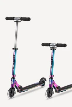 Micro Sprite LED Scooter: Neochrome - LOCAL PICK UP ONLY(Micro Sprite Led Scooter Neochrome Local Pick Up Only) -Curious Bear Toys Store Final PDP Sprite LED Neochrome 4 2048x2048 59f44461 4d42 436d a7f8 18b24bf17747