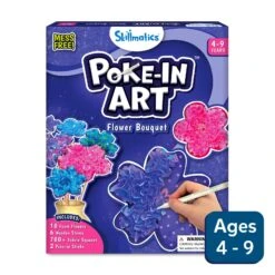 Poke In Art - Flower Bouquet | Skillmatics(Poke In Art Flower Bouquet Skillmatics)