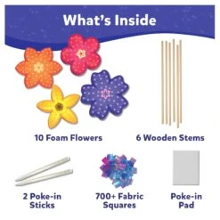 Poke In Art - Flower Bouquet | Skillmatics(Poke In Art Flower Bouquet Skillmatics) -Curious Bear Toys Store Flower Bouquet 3
