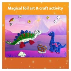 Foil Fun - Dinosaurs | Skillmatics(Foil Fun Dinosaurs Skillmatics) -Curious Bear Toys Store FoilFunDinosaurs5
