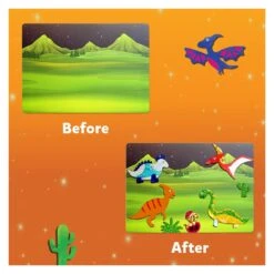 Foil Fun - Dinosaurs | Skillmatics(Foil Fun Dinosaurs Skillmatics) -Curious Bear Toys Store FoilFunDinosaurs6 7d202078 3ffe 4650 8f7a 405f8364b3ff