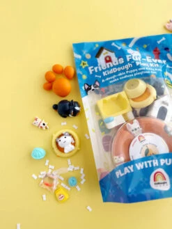 Friends Fur-ever KidDough Play Kit | Earth Grown KidDough(Friends Fur Ever Kiddough Play Kit Earth Grown Kiddough) -Curious Bear Toys Store Friends FurEver Pouch 05 500x 1e991346 aee7 4e39 891b 6c5be5e02eb4