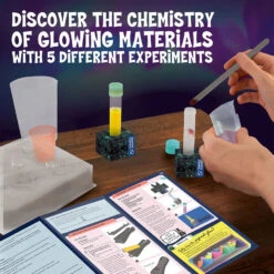 Glow-in-the-Dark Science Lab | Thames & Kosmos(Glow In The Dark Science Lab) -Curious Bear Toys Store GITD ScienceLab Contents web 900x 19234005 47ac 452f 862b 136f71879d6b