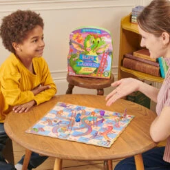 Slips & Ladders Dragon Edition Shaped Game | EeBoo(Slips Ladders Dragon Edition Shaped Game Eeboo) -Curious Bear Toys Store GMS446 2