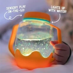Sensory Play Jar | Glo Pals(Sensory Play Jar Glo Pals) -Curious Bear Toys Store GP NEWJARSFILLERS Web ProductPage JARS 0424 JB 08 2