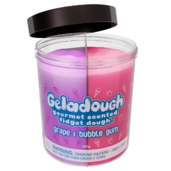 Geladough Gourmet Scented Fidget Dough | ScentCo(Geladough Gourmet Scented Fidget Dough Scentco) -Curious Bear Toys Store Geladough TubOpen GrapeBubblegum 1500x fe85d8c2 e40a 4398 88cc 5d541fb97b9e