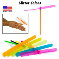Aero Props(Aero Props) -Curious Bear Toys Store Glitter Aero Props Flying Propeller Toy