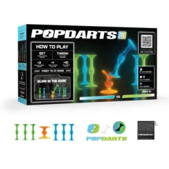 Popdarts Pro Pack (Glow) | Pop Darts(Popdarts Pro Pack Glow Pop Darts)