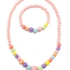 Pearly Pastel Necklace And Bracelet Set | Great Pretenders(Pearly Pastel Necklace And Bracelet Set Great Pretenders)