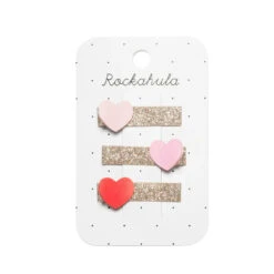 Heartbreaker Glitter Bar Clips | Rockahula(Heartbreaker Glitter Bar Clips)