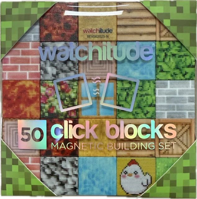 Click Blocks - Magnetic 50pc Building Set | Watchitude(Click Blocks Magnetic 50pc Building Set Watchitude) 2 Click Blocks - Magnetic 50pc Building Set | Watchitude(Click Blocks Magnetic 50pc Building Set Watchitude) - Image 2