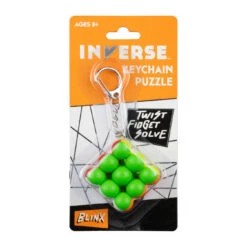 Inverse Blinx Puzzle Keychain | Project Genius(Inverse Blinx Puzzle Keychain Project Genius) -Curious Bear Toys Store Inverse Keychains Blinx FFIP