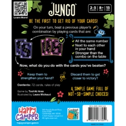 Jungo Game | Happy Camper(Jungo Game Happy Camper) -Curious Bear Toys Store JUNGO Back