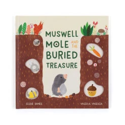 Muswell Mole And The Buried Treasure Book | Jellycat(Muswell Mole And The Buried Treasure Book Jellycat)