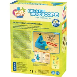 Kids First Big & Fun Microscope | Thames & Kosmos(Kids First Big Fun Microscope Thames Kosmos) 8 Kids First Big & Fun Microscope | Thames & Kosmos(Kids First Big Fun Microscope Thames Kosmos) -Curious Bear Toys Store KF BigFunMicroscope 3DBoxBack 720x 4465b6a7 b7b5 43d1 b893 5a81b5c9bb71