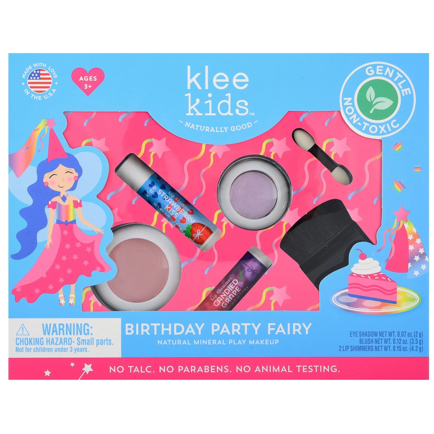 Birthday Party Fairy - Play Makeup Set | Klee Kids(Birthday Party Fairy Makeup Kit Klee Kids) 1 Birthday Party Fairy - Play Makeup Set | Klee Kids(Birthday Party Fairy Makeup Kit Klee Kids)
