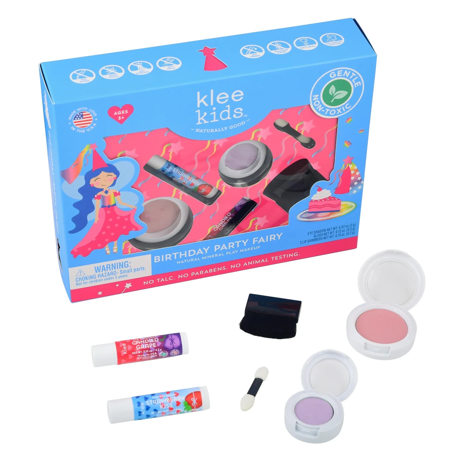 Birthday Party Fairy - Play Makeup Set | Klee Kids(Birthday Party Fairy Makeup Kit Klee Kids) 2 Birthday Party Fairy - Play Makeup Set | Klee Kids(Birthday Party Fairy Makeup Kit Klee Kids) - Image 2