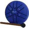 Amahi Steel Tongue Drum, 3″ - Blue | Amahi(Amahi Steel Tongue Drum 3 Blue Amahi)