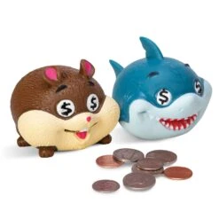Money Munchers | Schylling(Money Munchers Schylling) -Curious Bear Toys Store MYM Money Munchers Hamster Shark web 1536x1536 1