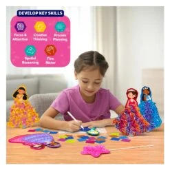 Poke In Art - Princesses | Skillmatics(Poke In Art Princesses Skillmatics) -Curious Bear Toys Store MagicalPrincesses5