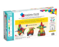 Metropolis 110-Piece Set | Magna-Tiles - LOCAL PICKUP ONLY(Magna Tiles Metropolis 110 Piece Set) -Curious Bear Toys Store MagnaTiles CC Metropolis Angle Back
