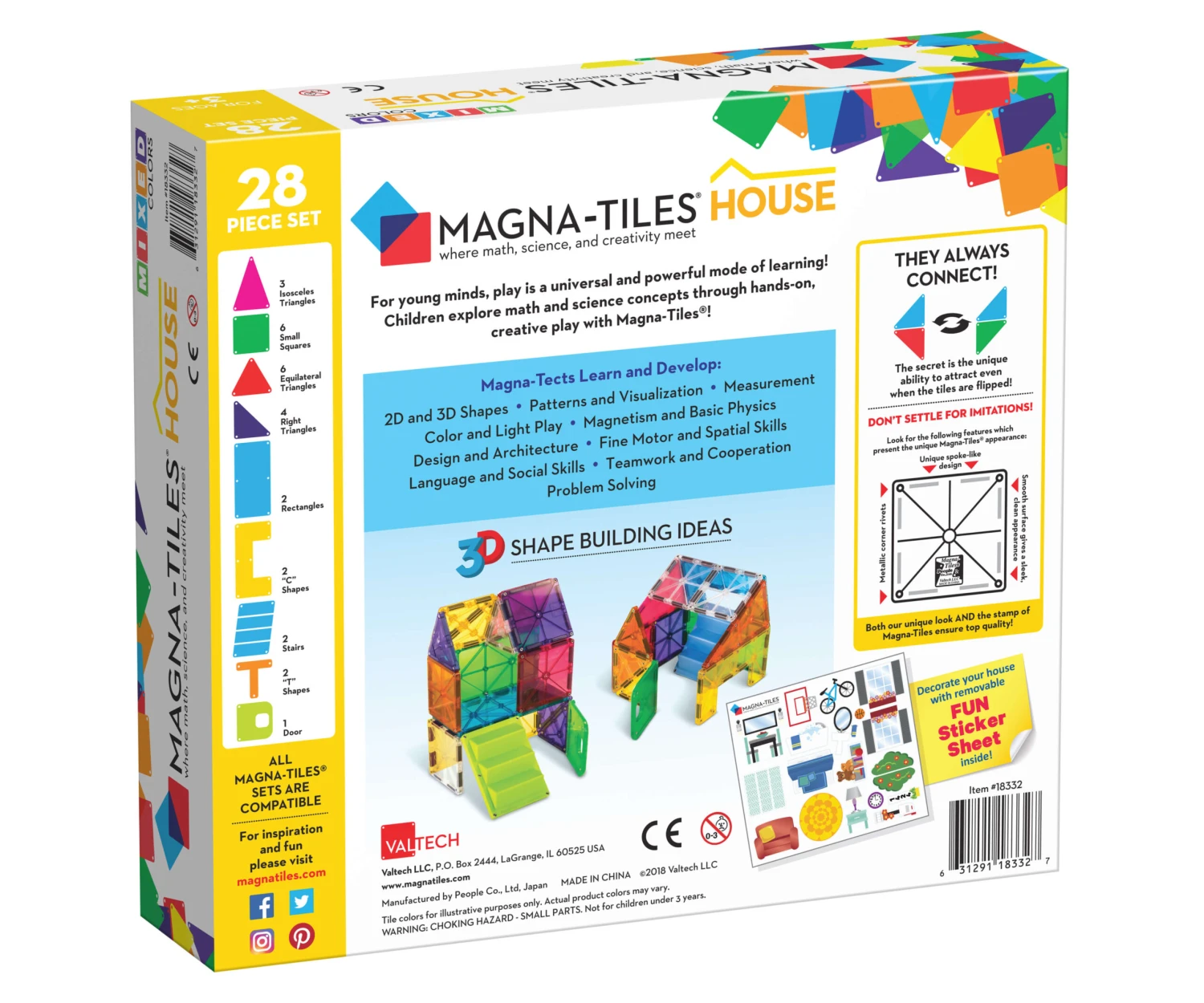 Magna-Tiles® House 28-Piece Set(Magna Tiles® House 28 Piece Set) 2 Magna-Tiles® House 28-Piece Set(Magna Tiles® House 28 Piece Set) - Image 2