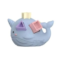 Jellystone Narwhal Shape Sorter | Glo Pals(Jellystone Narwhal Shape Sorter Bright Glo Pals) -Curious Bear Toys Store NSSP