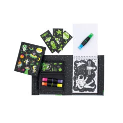 Neon Coloring Set - Outer Space | Tiger Tribe(Neon Coloring Set Outer Space) -Curious Bear Toys Store Neon Outerspace Color1