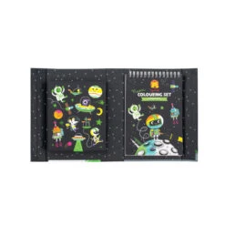 Neon Coloring Set - Outer Space | Tiger Tribe(Neon Coloring Set Outer Space) -Curious Bear Toys Store Neon Outerspace Color2