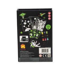 Neon Coloring Set - Outer Space | Tiger Tribe(Neon Coloring Set Outer Space) -Curious Bear Toys Store Neon Outerspace Color4