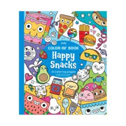 Color-In' Book: Happy Snacks | OOLY(Color In Book Happy Snacks Ooly)